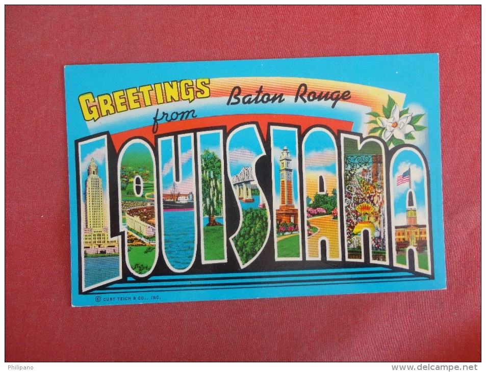 Louisiana> Baton Rouge   Greetings  Ref 1475 - Baton Rouge