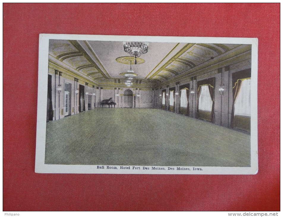 Iowa> Des Moines Ball Room Hotel Fort  Des Moines --  ----   --------ref 1475 - Des Moines