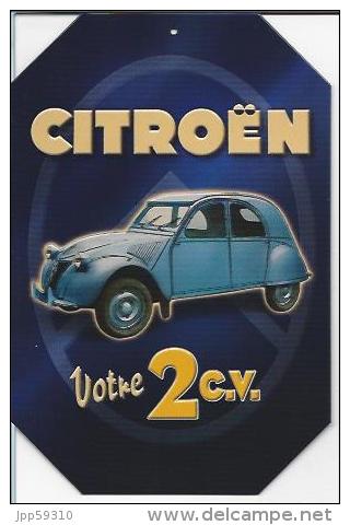 Citroën Votre 2 C.v. (plaque Métal)* - Autres & Non Classés