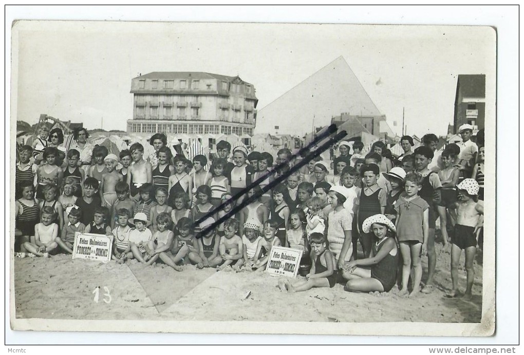 1 lot de 22 cartes photos à identifier :,Cayeux, le Crotoy,Ault Onival,