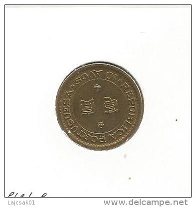 D5 Macau 10 Avos 1975. - Macau