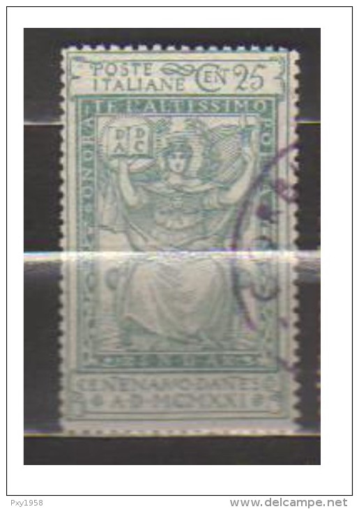 4526-Italia Regno C.25 Sassone 117 Usato - Used
