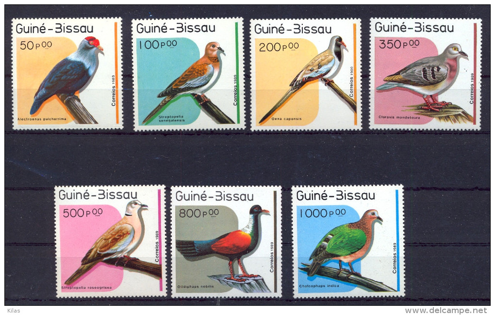 GUINEA - BISSAU 1989 BIRDS MNH - Spechten En Klimvogels