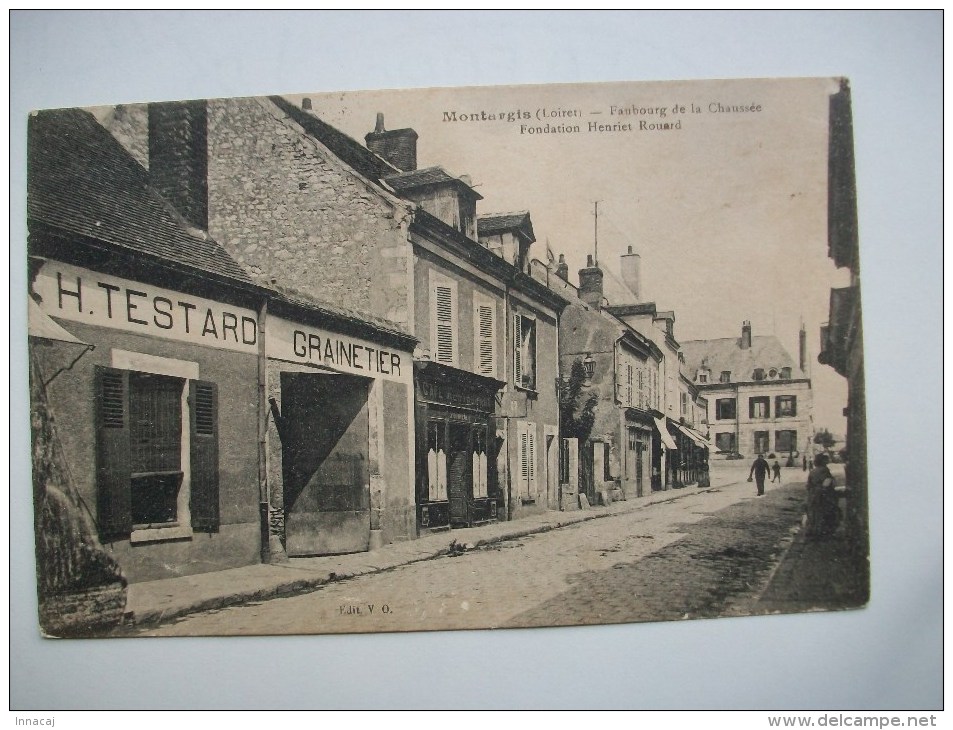 Ma Réf: 67-7-23.             MONTARGIS         Faubourg De La Chaussée  Fondation Henriet Rouard. - Montargis