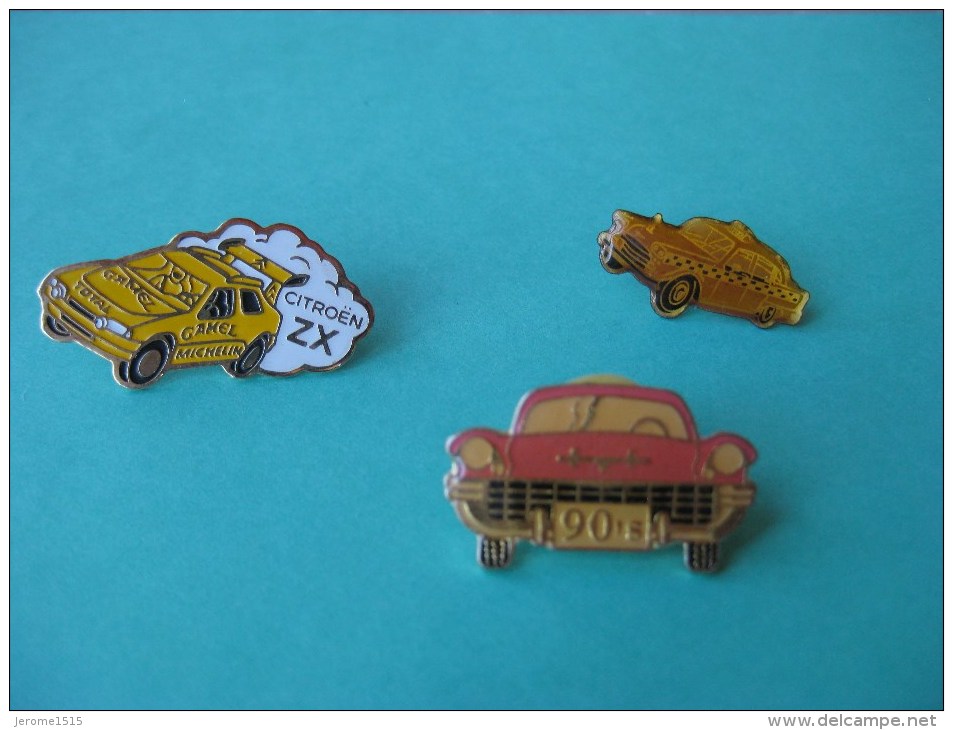 Pin´s Citroën ZX Sport, Taxi, Winston  & - Citroën