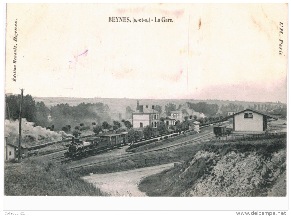 BEYNES .... LA GARE .... - Beynes