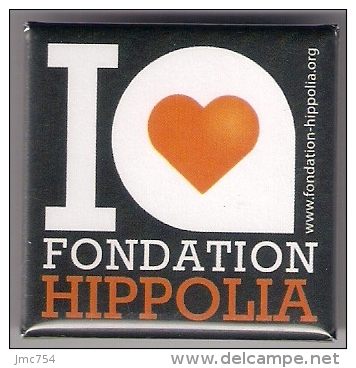 Badge. Fondation HIPPOLIA - Ruitersport