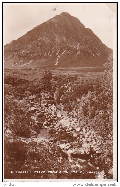 PC Buchaille Etive From Glen Etive - Argyll  (8335) - Argyllshire