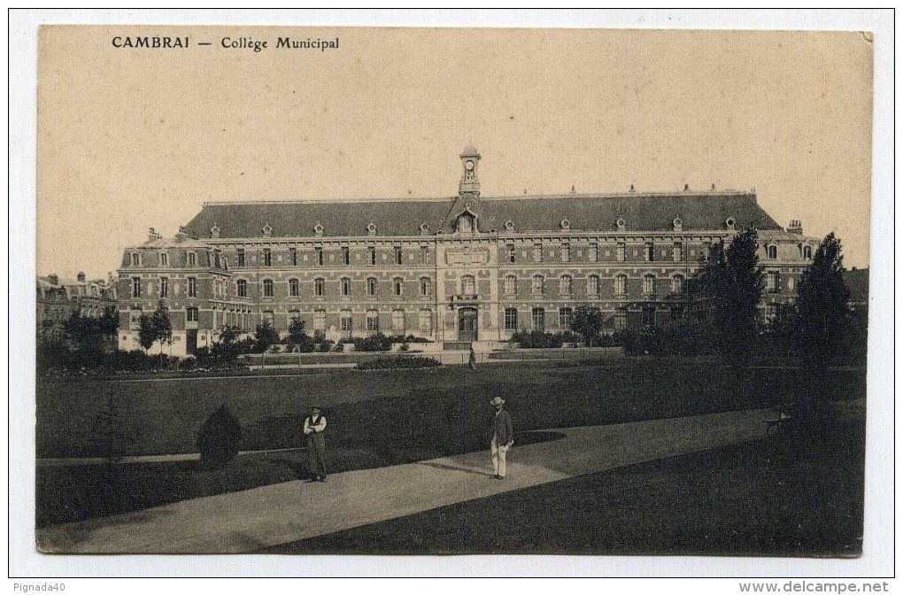 CP , 59 , CAMBRAI , Collège Municipal - Cambrai