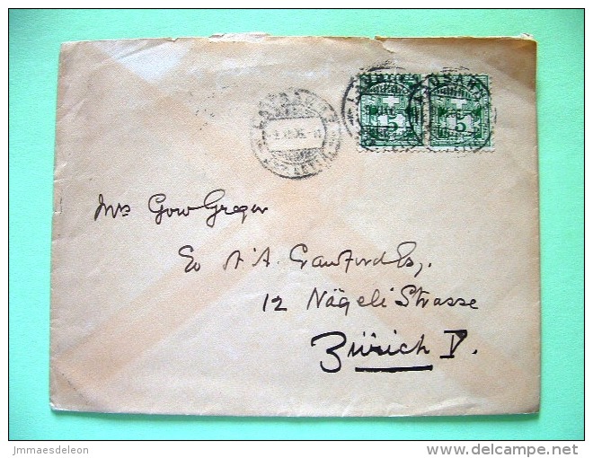 Switzerland 1906 Cover To Zurich - Numeral - Lettres & Documents