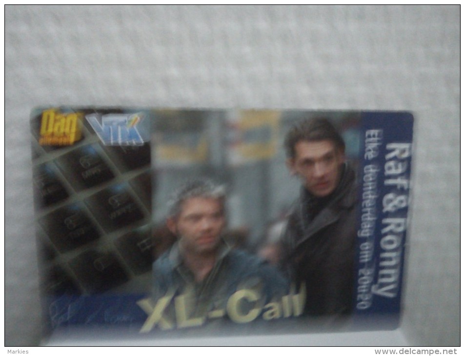 Xl-Call Raf & Ronny Prepaid Carton See 2 Photo's Used Rare - [2] Prepaid & Refill Cards