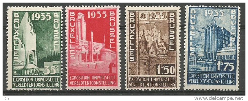 386/89  **  70 - 1934-1935 Leopold III