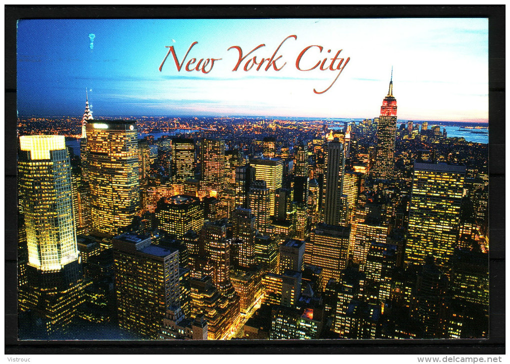 NEW-YORK - Skyline Facing South From Midtown - Circulated - Circulé - Gelaufen - 2009. - Multi-vues, Vues Panoramiques