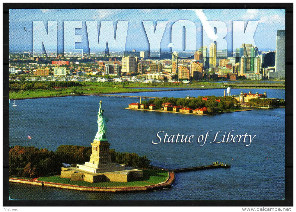 NEW-YORK - Statue Of Liberty In New-York Harbor - Circulated - Circulé - Gelaufen - 2012. - Estatua De La Libertad