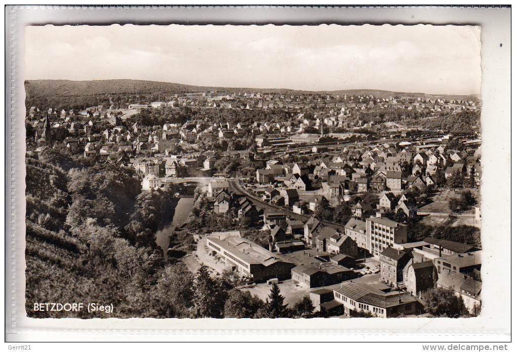 5240 BETZDORF, Panorama, 1961 - Betzdorf