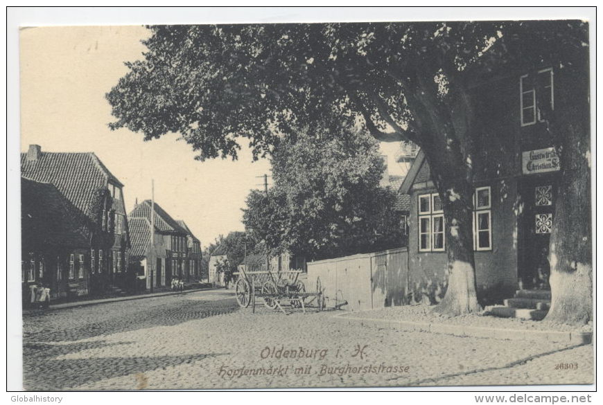 DB2402 - OLDENBURG - HOPFENMARKT MIT BURGHORSTSTRASSE - Oldenburg (Holstein)