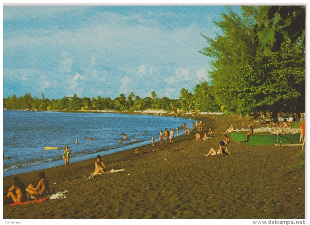 Polynésie Française ,TAHITI ,ile ,PLAGE,TAAONE,PRES PAPEETE - Polynésie Française