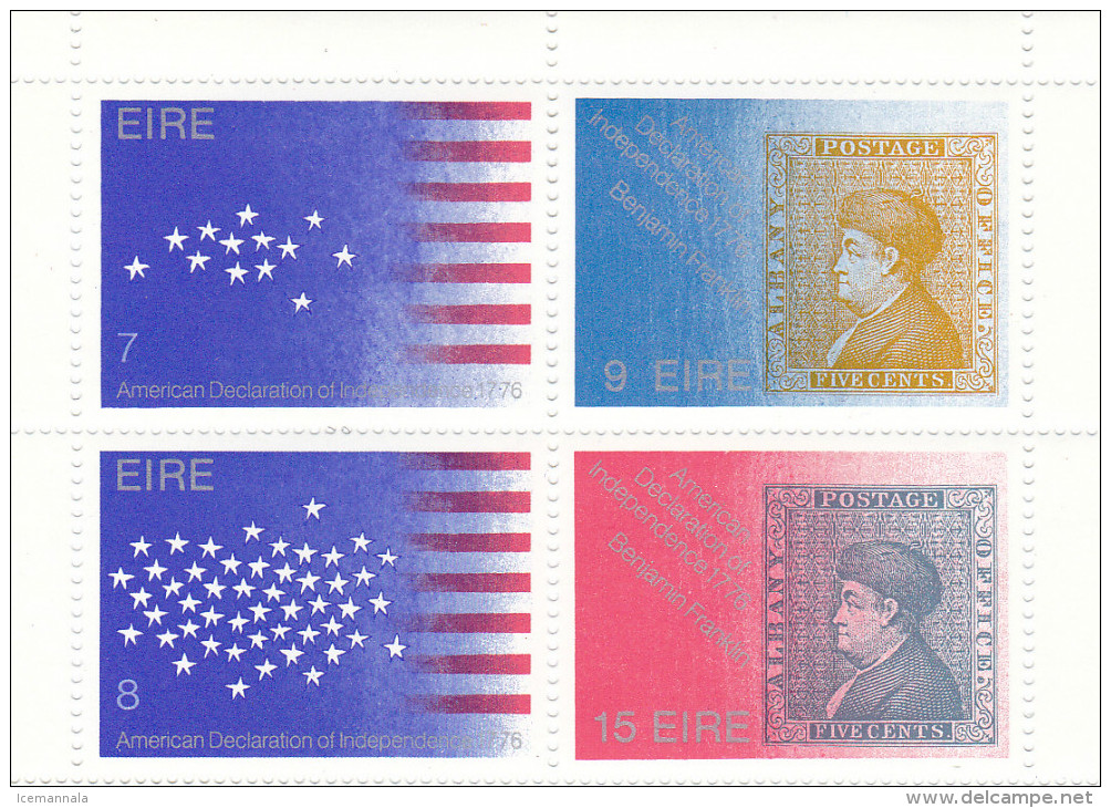 Irlanda H/B 2  MNH - Blocks & Sheetlets