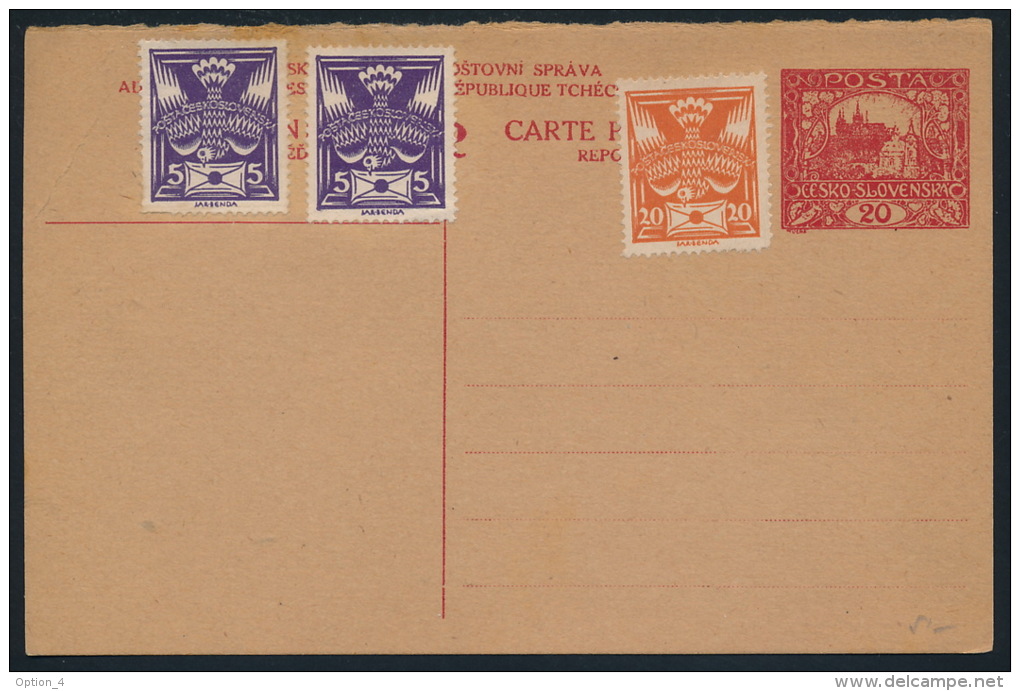 Czechoslovakia CSSR Stationery Card MNH Hradcany - Briefe U. Dokumente