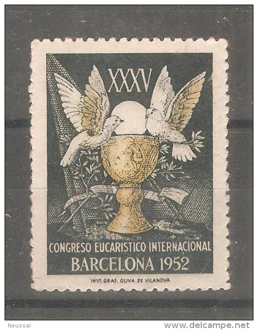 Viñeta De Barcelona 1952 - Otros & Sin Clasificación