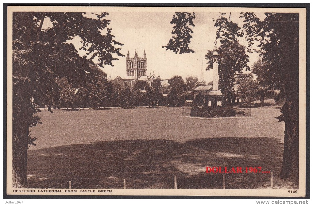 HEREFORD  - Cath Form Castle Green / Nr 5149  + 1950  -   NOT Used -  See The Scans For Condition. ( Originalscan !!! ) - Herefordshire