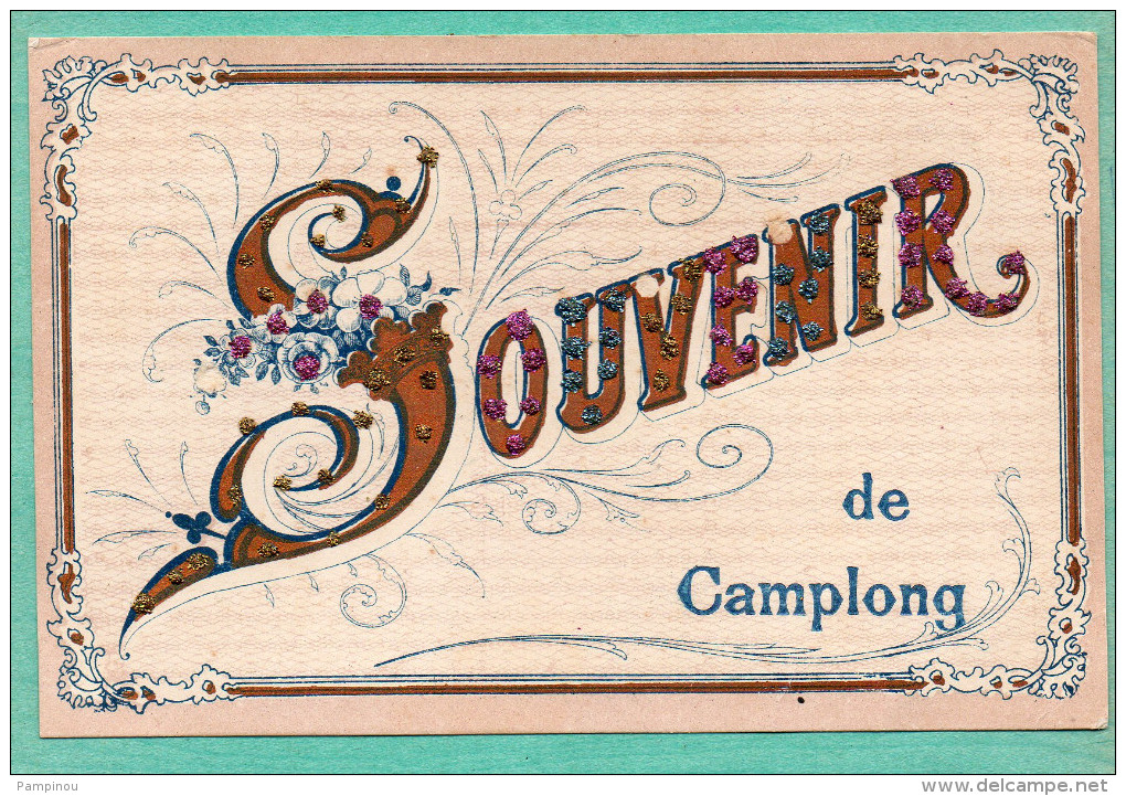 11 CAMPLONG - SOUVENIR De - Paillettes - Other & Unclassified