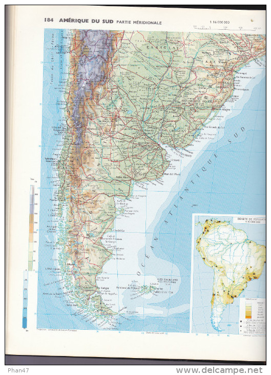 ATLAS GENERAL LAROUSSE Par G. Reynaud-Dulaurier, Avec Harold Fullard, H.C. Darby. Comme Neuf - Kaarten & Atlas