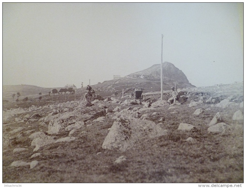 Photo 1892 Collée Sur Carton Aubrac Aveyron Lozère Marebestel - Anciennes (Av. 1900)