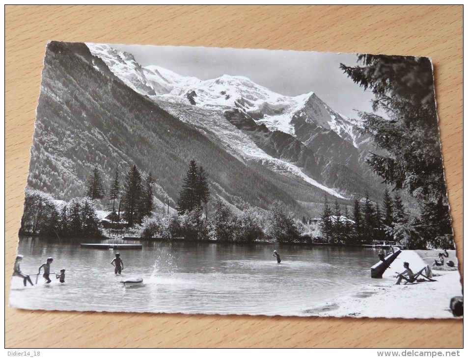 CHAMONIX  . MONT BLANC  . LA PISCINE. - Chamonix-Mont-Blanc