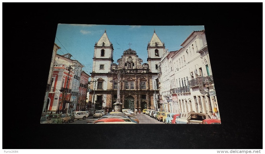 C-12890 CARTOLINA SALVADOR DE BAHIA - IGREJA DE SAO FRANCISCO - Salvador De Bahia