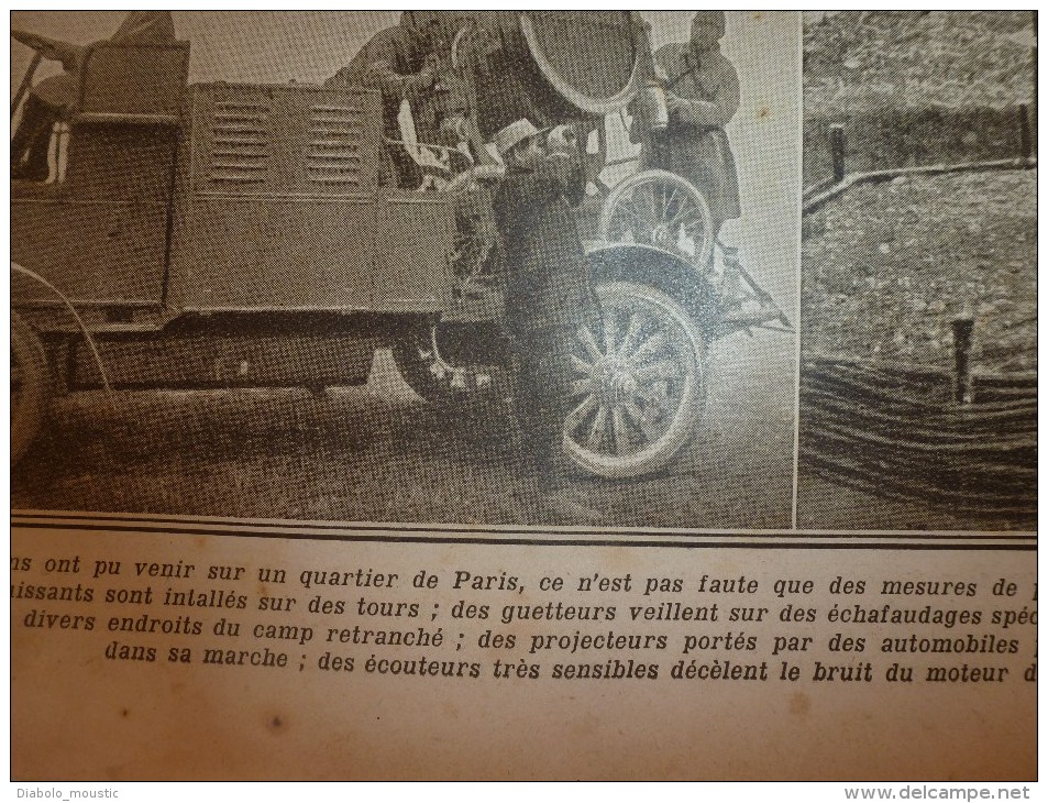 1916 LPDF: Le RAPIDE de CALAIS déraille; Frise-Dompière-Lihons;Karasouli;Dogandjé;BELGIQUE; Zeppelins bombardent PARIS..