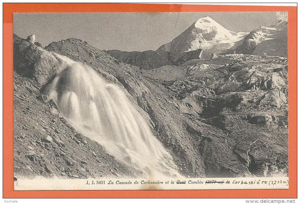 N14/463, Cascade De Corbassière Et Le Combin De Corbassière, 5491, Non Circulée - Other & Unclassified