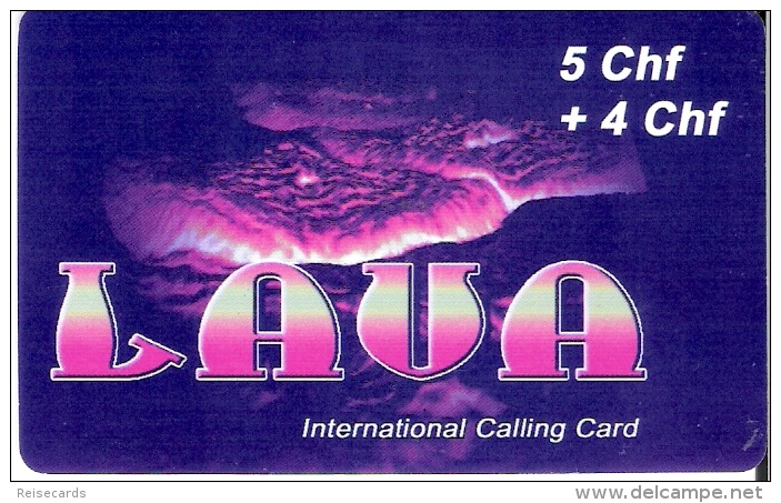 Prepaid:  Lava International Calling Card - Schweiz