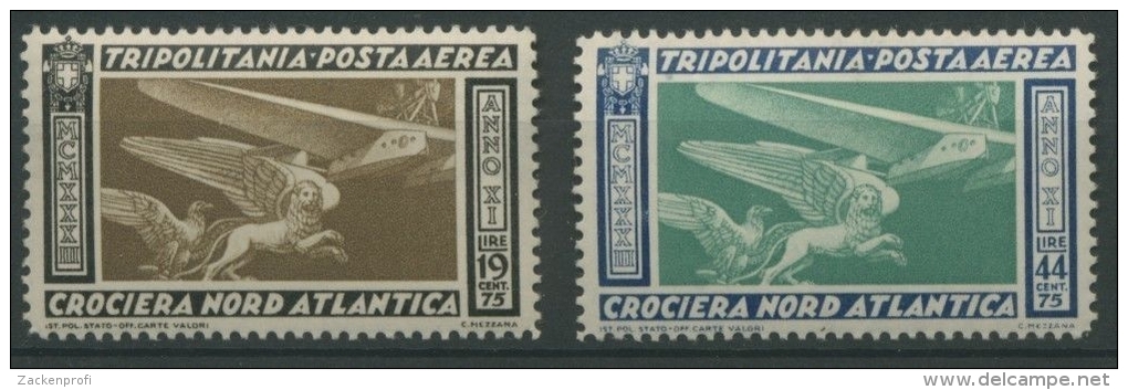 Italien Bes. Tripolitanien 196/97 Postfrisch (R1820) - Andere & Zonder Classificatie