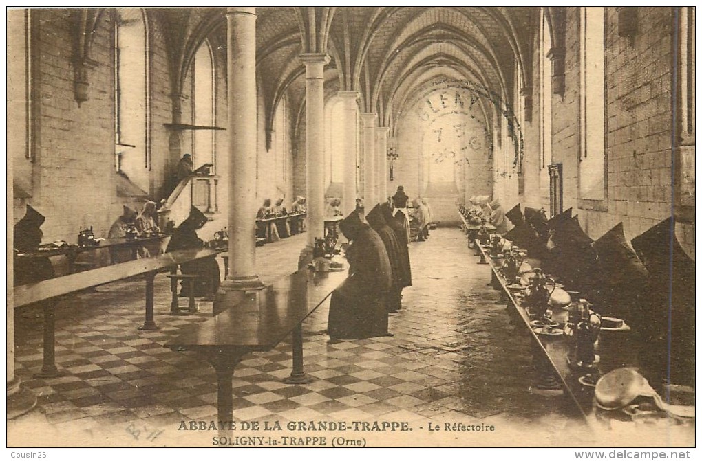 61 SOLIGNY LA TRAPPE - Abbaye De La Grande Trappe - Le Réfectoire - Autres & Non Classés