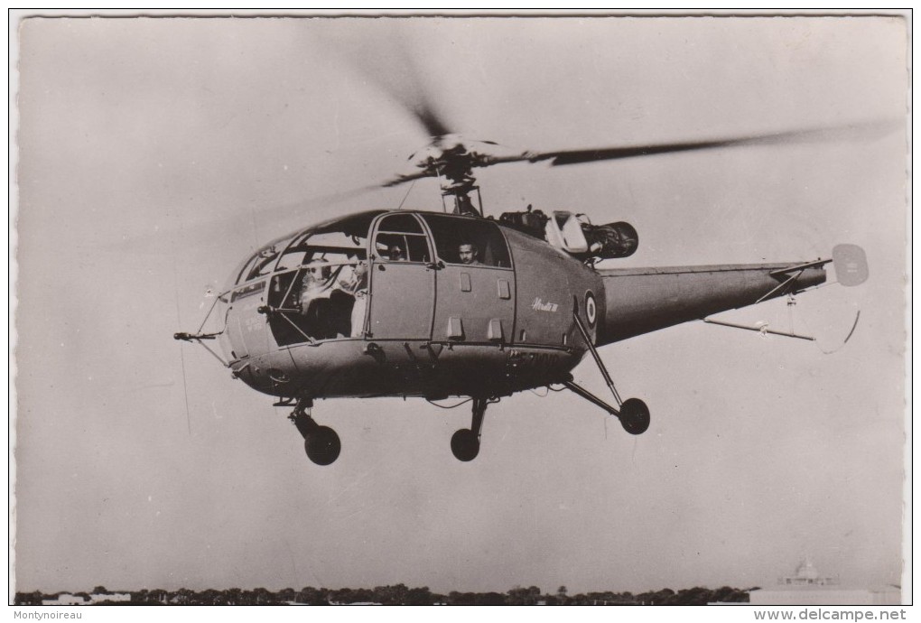 Avion : Hélicoptère  ;  Alouette  3 - Elicotteri