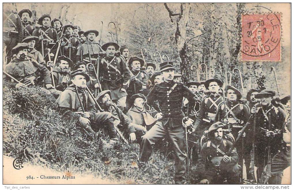 Militaria - Chasseurs Alpins - Regimente