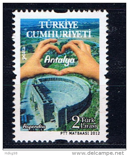 TR+ Türkei 2012 Mi 3950 Antalya - Used Stamps