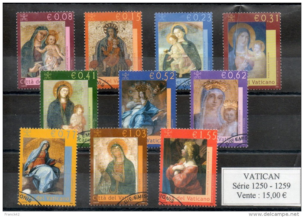 Vatican. Vierges - Used Stamps