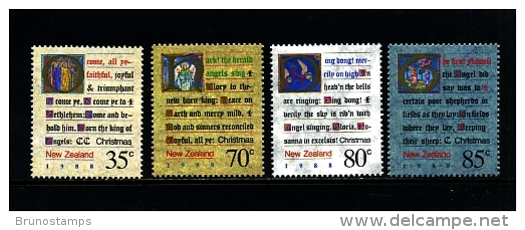 NEW ZEALAND - 1988  CHRISTMAS  SET  MINT NH - Ungebraucht