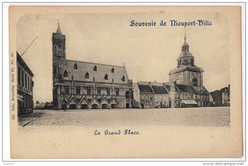 Souvenir De Nieuport-Ville : La Grand Place - Nieuwpoort