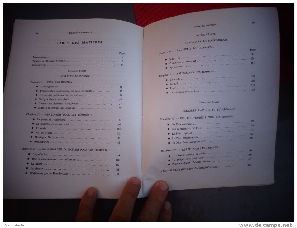 Régionalisme Jean Cluzel HOROZONS BOURBONNAIS Montluçon St Pourçain Moulins Vichy Commentry  Lapalisse - Autres & Non Classés