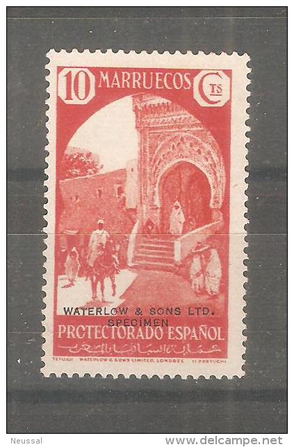 Sello Nº 136hcc - Spanish Morocco