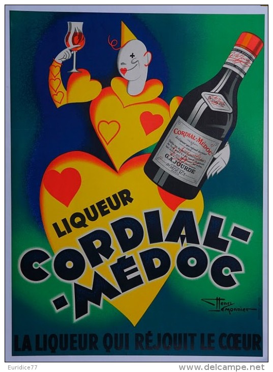REPRODUCTION Cartel Affiche Poster Vintage Advertisings GRAN FORMAT (35X42 CM. APROX.) - Afiches