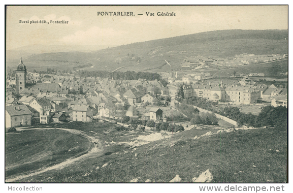 25 PONTARLIER / Vue Générale / - Pontarlier