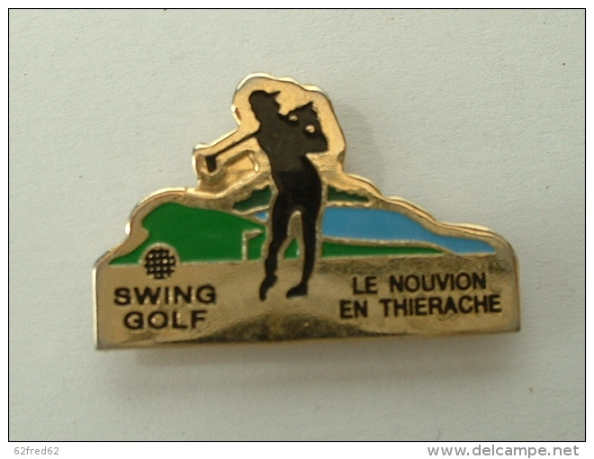 PIN´S GOLF - LE NOUVION EN THIERACHE - Golf