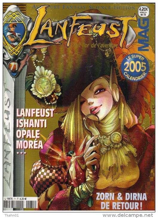 LANFEUST-MAG  N ° 71   REVUE B-D AVENTURES FANTASY SCIENCE-FICTION - Lanfeust De Troy