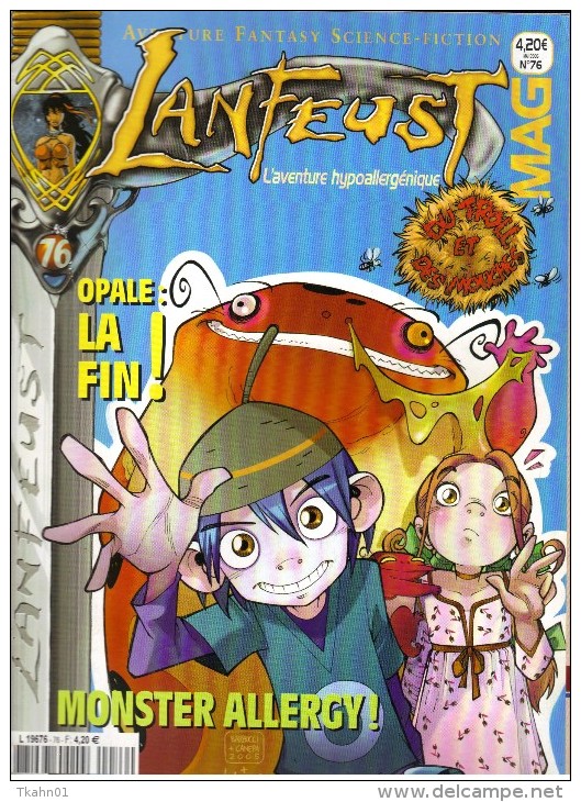 LANFEUST-MAG  N ° 76   REVUE B-D AVENTURES FANTASY SCIENCE-FICTION - Lanfeust De Troy