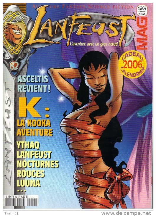 LANFEUST-MAG  N ° 82   REVUE B-D AVENTURES FANTASY SCIENCE-FICTION6 - Lanfeust De Troy