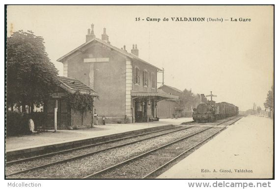 25 VALDAHON / La Gare / - Autres & Non Classés